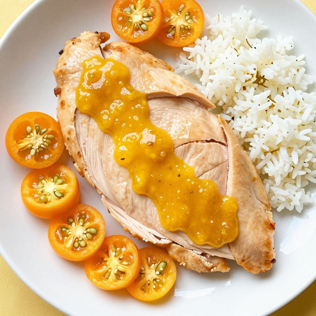 Kumquat Sauce Chicken Breast · 金桔舒肥雞胸 — Hot Chick Taipei